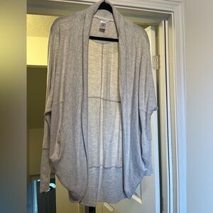 Gray Jockey shrug